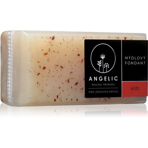 Angelic Soap fondant Růže ekstra nežno naravno milo 200 g Cene