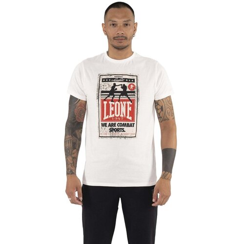 Leone 1947 Majice & Polo majice Man Short Sleeves Manifest Bela Cene