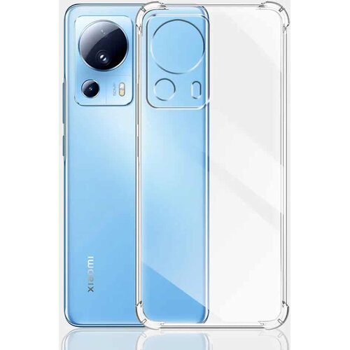  Techsuit Shockproof Clear Silicone prozirna maskica otporna na udarce za Xiaomi 13 Lite Slike
