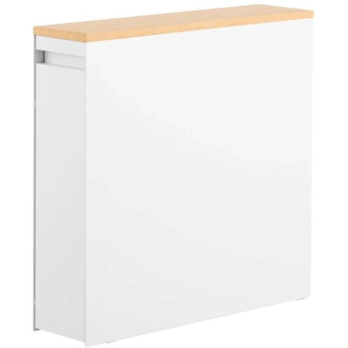 YAMAZAKI Bijela metalna kupaonska polica 14x55 cm Tower &amp;ndash; Slike