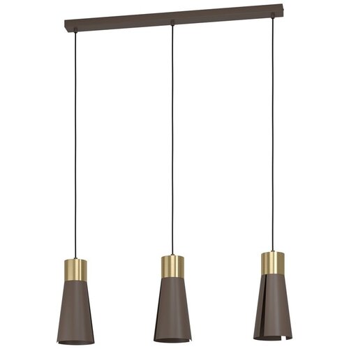 Eglo viseća lampa LOSALOMAS 3xGU10 83,5 cm moka mesing 1035 lm 98839 Slike