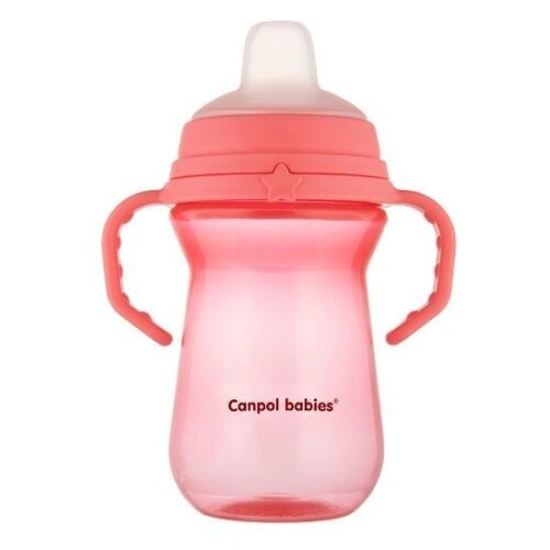 Canpol BABIES SOLJA 250ml SA SILIKONSKIM KLJUNOM (56615) - PINK (56615_pin) Cene