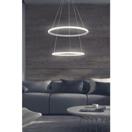 Opviq leonis white-white light white chandelier Cene