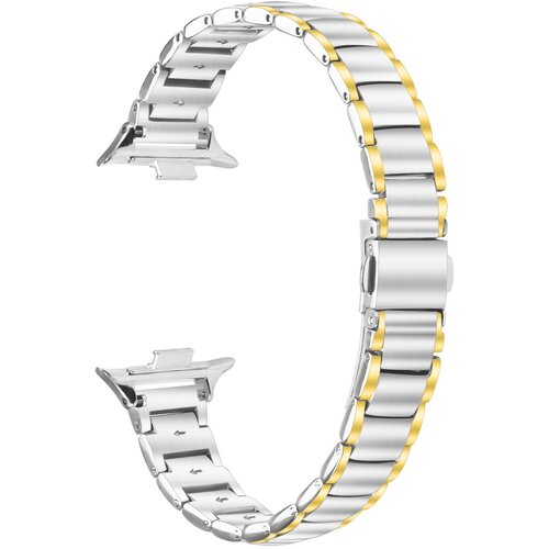 INF združljiv jekleni pa&scaron;ček za uro xiaomi band 8 Pro/9 pro, redmi watch 4/5 silver+gold, (5000116409) Cene