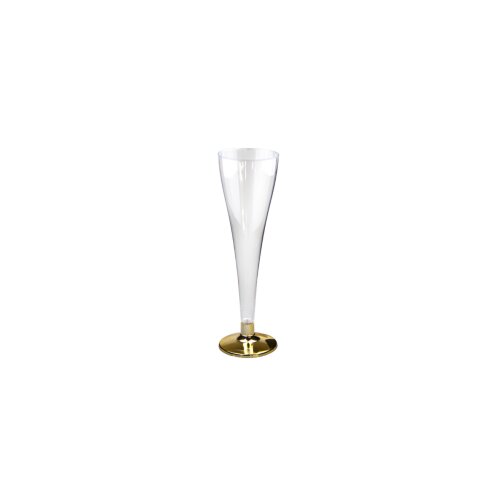 Čaša za šampanjac sa zlatnim dnom /pvc/ – 120ml Cijene