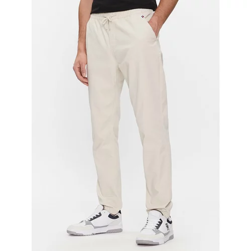 Tommy Jeans Jogging hlače Austin DM0DM18343 Bež Regular Fit