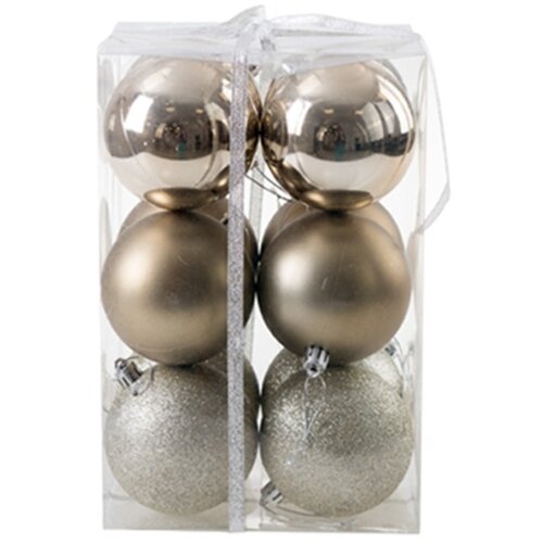 Olimp Sport Set ukrasa za jelku kugle 12 komada srebrna Icy Cene