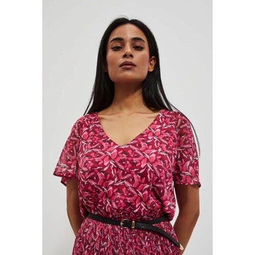 Moodo LADY'S DRESS L-SU-4032 STRAWBERRY Cene