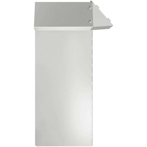 VidaXL Ograda protiv puževa 4 pcs Srebrno 13,5 x 13,5 x 25 cm Slike