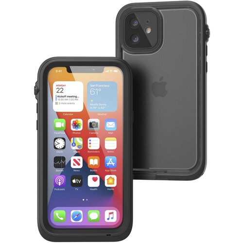 Catalyst Waterproof Case for iPhone 12 Stealth Black Slike