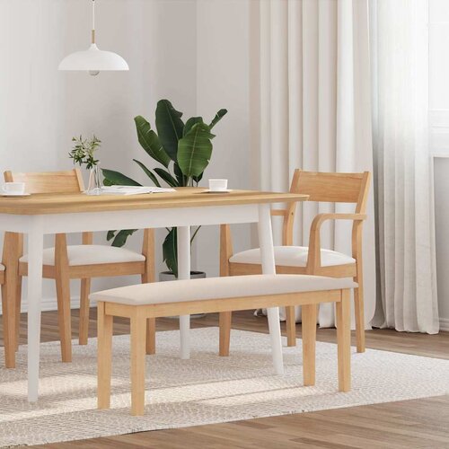 vidaXL klop 110 cm masivni les guma Cene