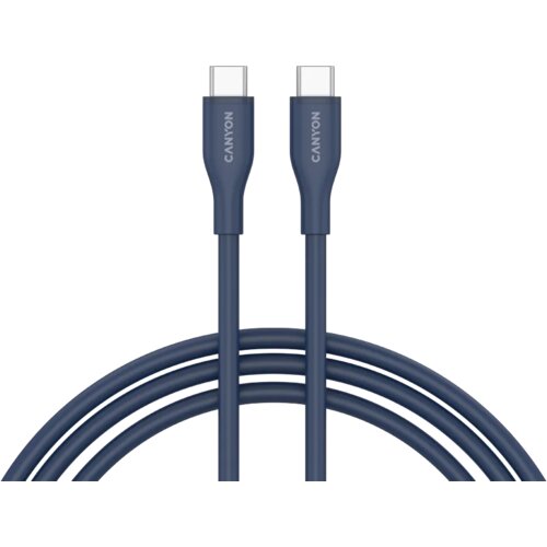  Cable CC60SC10 C-C 60W 1m Silicon Dark blue Cene