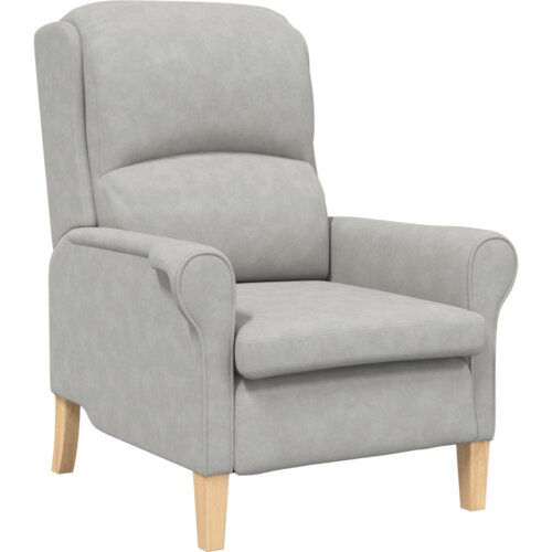  Svjetlosiva fotelja Svjetlosiva Tkanina Standard Ergonomska Slike