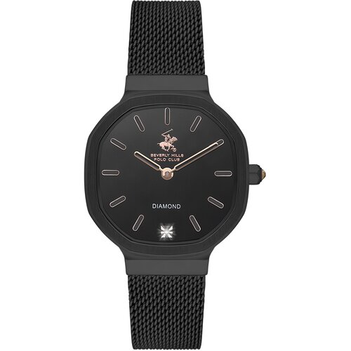 Beverly Hills Polo Club Ženski sat BP3621X.650, Crno kućište, Crni Cene