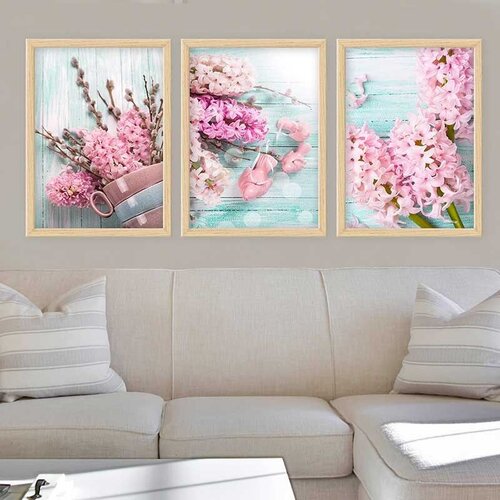 Wallity Set uramljenih slika 3NTC_21008662, 3 Dela Cene