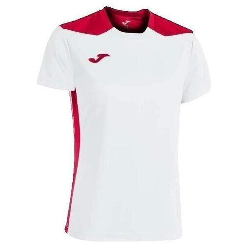 Joma Majice s kratkimi rokavi T-shirt manches courtes blanc Championship Vi Bela Slike
