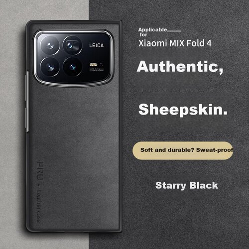  Shangsu Maska za mobilni telefon Xiaomi Mix Fold 4, Crna Cene