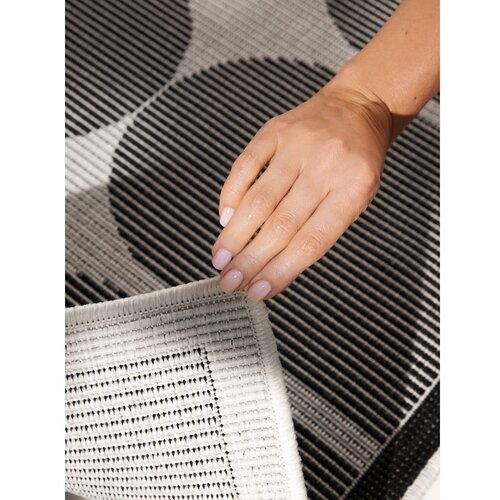 NORTHRUGS Crno-bijela unutarnja i vanjska staza 80x250 cm Duet Bowen &amp;ndash; Slike