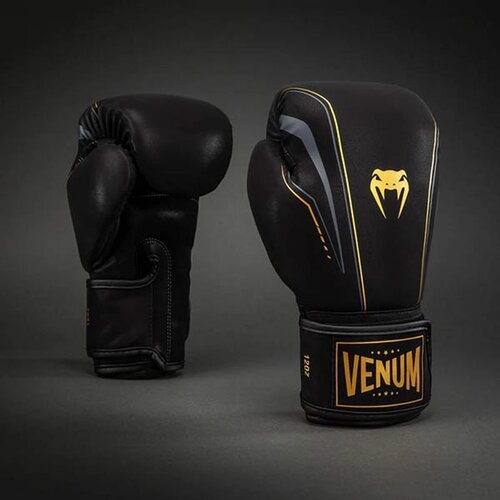 Venum Streamline Rukavice Crno/Zlatne 12OZ Slike