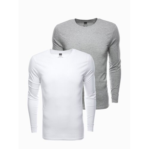 Ombre Clothing Men's plain longsleeve - mix 2 Cene