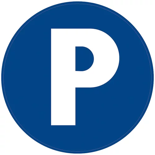  znak pickup (motiv: parkirišče, premer: 30 cm)