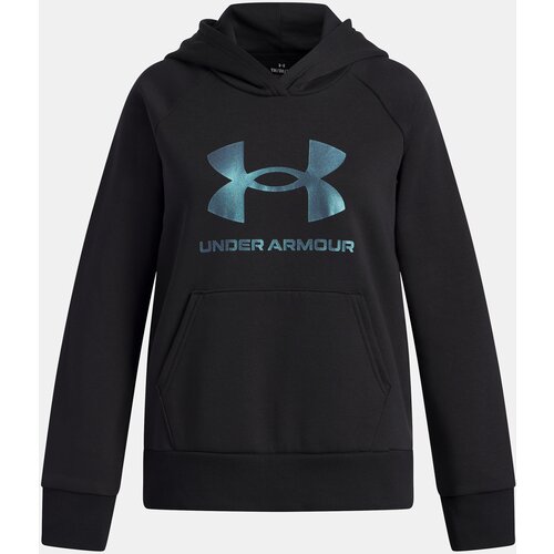 Under Armour Girls&amp;#039; sweatshirt UA Rival Flc Shimmer Hdy-BLK - Girls Slike