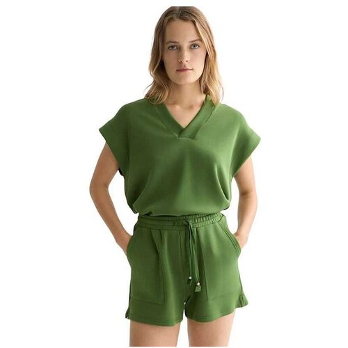 SCOTCH & SODA Scotch&soda - zelena ženska majica Cene