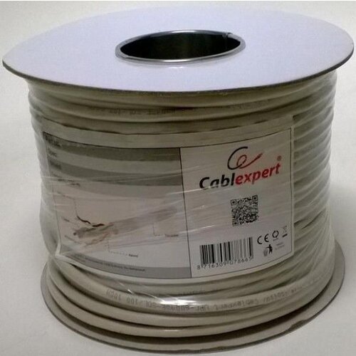 Gembird mrežni kabl 100 m Cat5e f/ftp sivi Slike