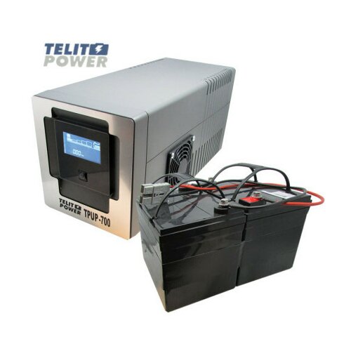 UPS TelitPower UPS - konvertor za kotao na pelet TPUP-700 1000VA / 700W sa akumulatorom 24V 33Ah ( P-3243 ) Cene