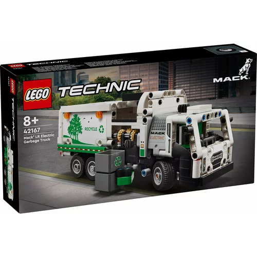 Lego TECHNIC smetarsko vozilo Mack LR Electric 42167