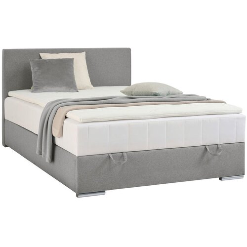 CARRYHOME POSTELJA Z VZMETNICO 120 cm x 200 cm , tekstil svetlo siva Cene