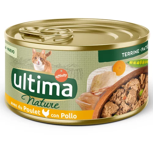 Affinity Ultima Posebna ponuda! Ultima Nature Paté / Ultima Fit & Delicious Sterilized - Piletina (14 + 4 gratis!)