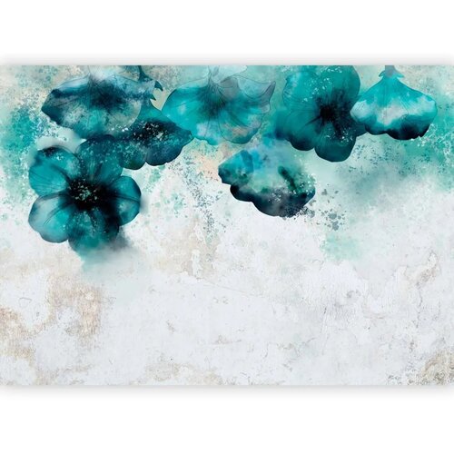  Foto tapeta - Blue Poppies 400x280 Cene