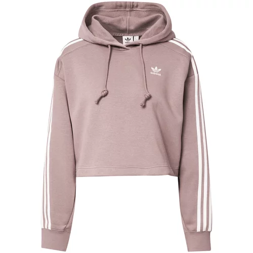 Adidas Sweater majica lila / bijela