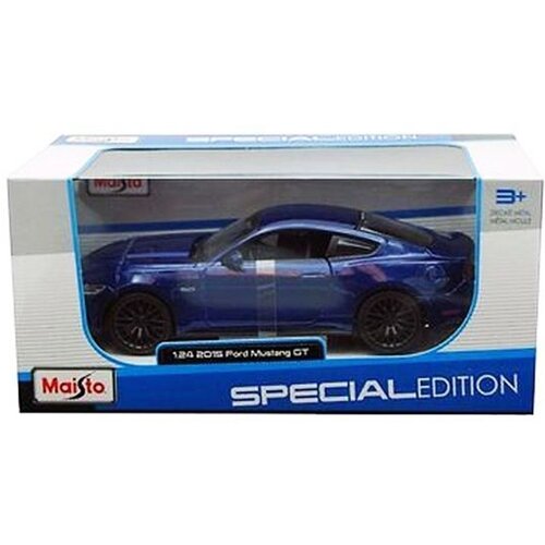 Maisto metalni model autica 1:24 2015 ford mustang gt 31508BU Slike