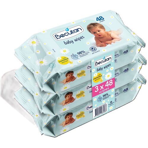 Becutan vlažne maramice 3&times;48kom Cijene