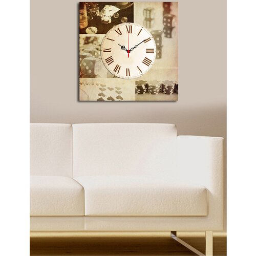 Wallity zidni sat 4545CS-47, 45x45 cm Slike