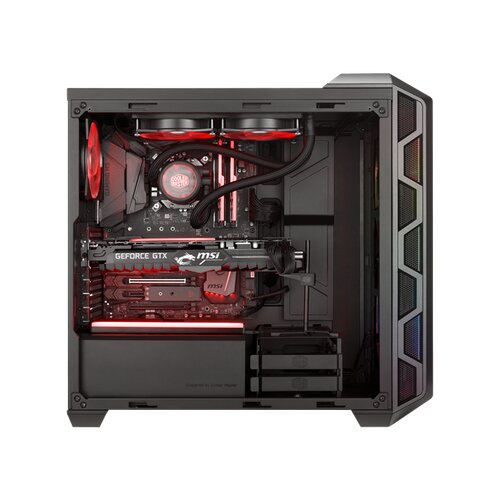 Cooler Master MasterCase H500 ARGB modularno kući&amp;scaron;te sa providnom stranicom MCM-H500-IGNN-S01 Slike