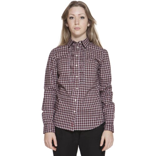 Gant WOMEN&amp;amp;#39;S LONG SLEEVE SHIRT RED Slike
