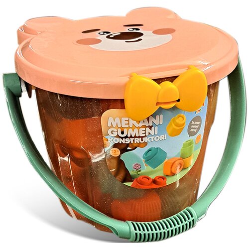 Pertini Toys Pertini mekani gumeni konstruktori u kofici meda 33 dela ( 1039119 ) Cene