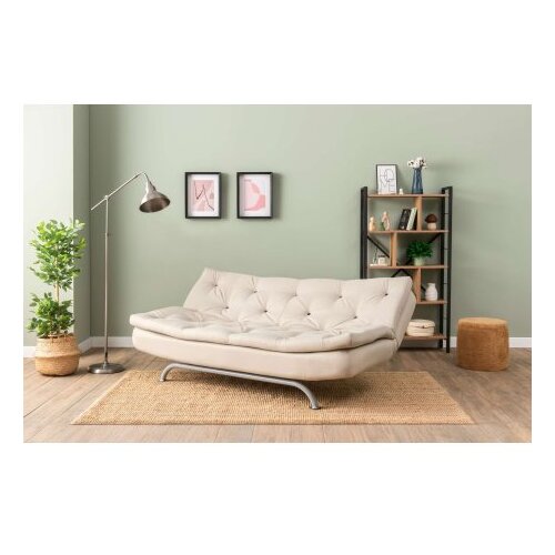 Atelier Del Sofa Rivo sklopiva sofa, 185x63x82cm, bijela Cene