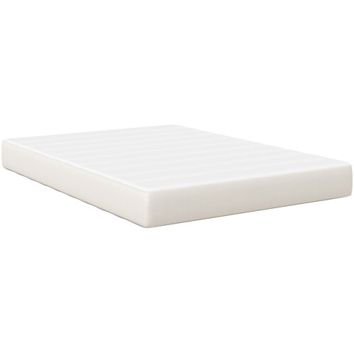 vidaXL Pocket Spring Postelja vzmetnica Krem Srednje 140x190x20 cm Tkanina, (22045809) Cene