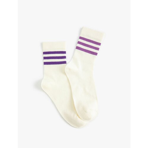 Koton Set of 2 College Socks with Stripe Detail Slike