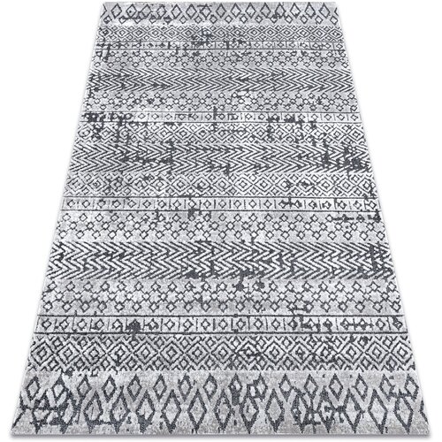 RugsX Preproge Preproga Strukturni SIERRA G6042 Plo&scaron;čato tkano, 120x170 cm Siva Cene