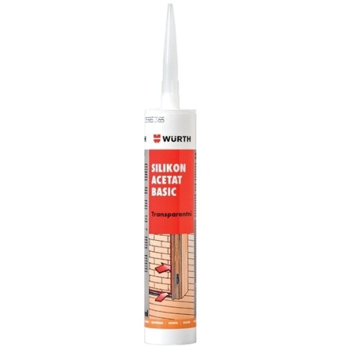 Würth Silikon Acetat Basic transparentni 280ml Cene