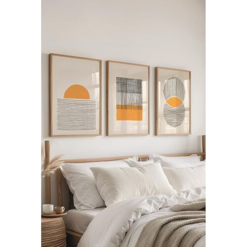 WALLXPERT Č-300654 - 3040 set dekorativnih slika u vi&scaron;e boja (3 komada) Cene