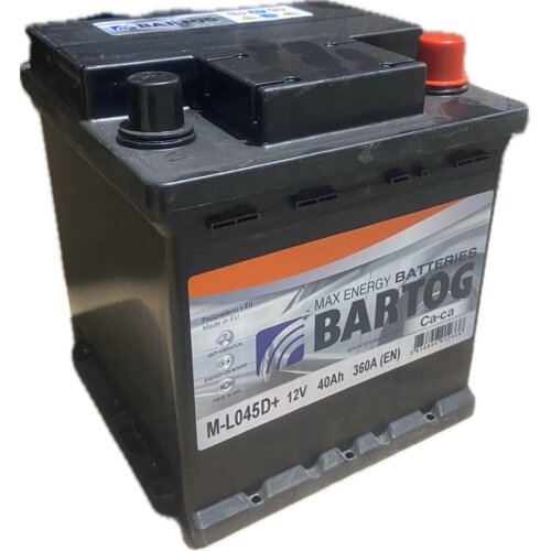  Akumulator Bartog M-L045D+ 40Ah D+ 360A(EN) 175x175x190 Slike