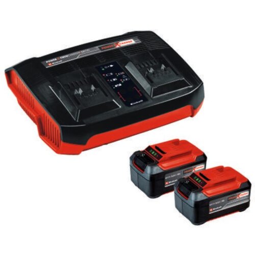 Einhell pxc starter set 2x 5,2Ah & twincharger kit Cene