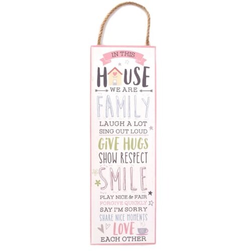 Widdop &amp;amp; Co. Love Life - Zidna dekoracija - Love Life, In This House, 30cm Slike