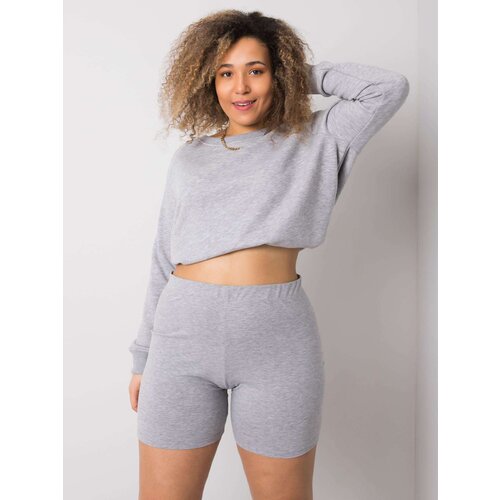 BASIC Feel Good Shorts-RV-SN-6322.08-gray Cene